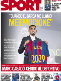 Portada Sport 2026-09-02