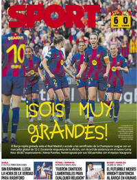 Portada Sport 2026-04-03