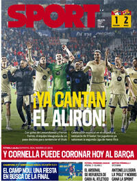 Portada Sport 2026-05-03