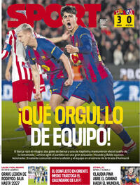 Portada Sport 2026-03-04