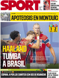 Portada Sport 2026-07-06