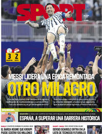 Portada Sport 2026-07-08
