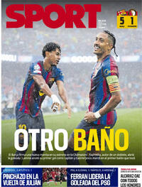 Portada Sport 2026-09-10