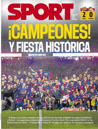 Portada Sport 2026-05-11