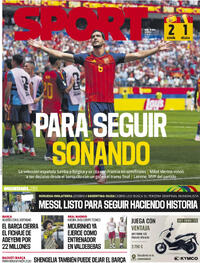 Portada Sport 2026-07-11