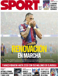 Portada Sport 2026-09-12