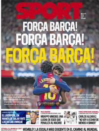 Portada Sport 2026-04-14