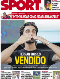Portada Sport 2026-08-14