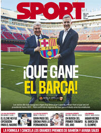 Portada Sport 2026-03-15