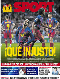 Portada Sport 2026-04-15