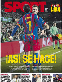 Portada Sport 2026-01-16