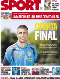 Portada Sport 2026-08-16