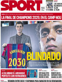 Portada Sport 2026-09-16