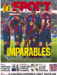 Portada Sport 2026-09-17