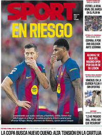 Portada Sport 2026-04-18