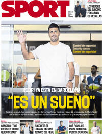 Portada Sport 2026-08-18