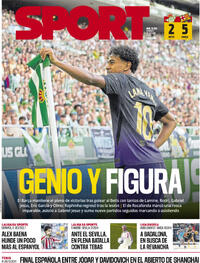 Portada periódico Sport