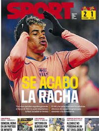 Portada Sport 2026-01-19
