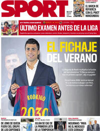 Portada Sport 2026-08-19