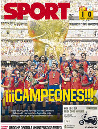 Portada Sport 2026-07-20