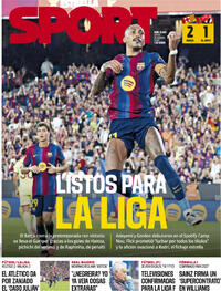 Portada Sport 2026-08-20