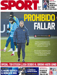 Portada Sport 2026-01-21