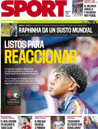 Portada periódico Sport