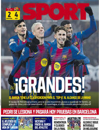 Portada Sport 2026-01-22