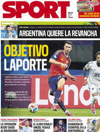 Portada Sport 2026-07-22
