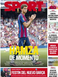 Portada Sport 2026-08-22