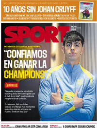 Portada Sport 2026-03-24