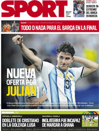 Portada Sport 2026-06-24