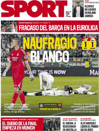 Portada Sport 2026-04-25