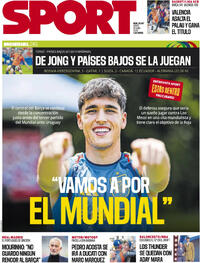 Portada Sport 2026-06-25