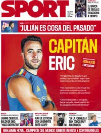 Portada Sport 2026-09-25