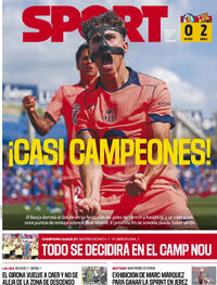 Portada Sport 2026-04-26