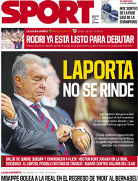 Portada Sport 2026-08-27