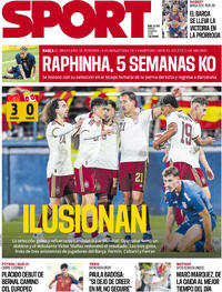 Portada Sport 2026-03-28