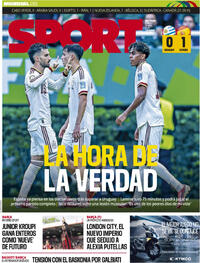 Portada Sport 2026-06-28
