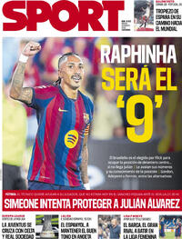 Portada Sport 2026-08-29