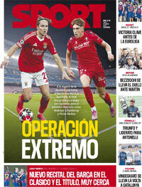 Portada Sport 2026-03-30