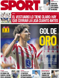 Portada Sport 2026-04-30