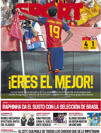 Portada Sport 2026-09-30