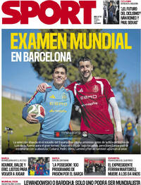 Portada Sport 2026-03-31