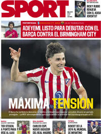 Portada Sport 2026-07-31