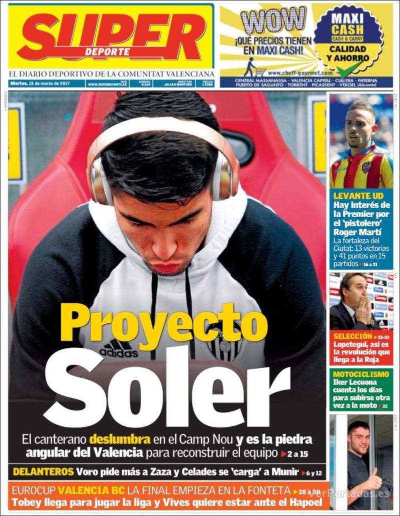 Portada L'Esportiu 2017-03-21