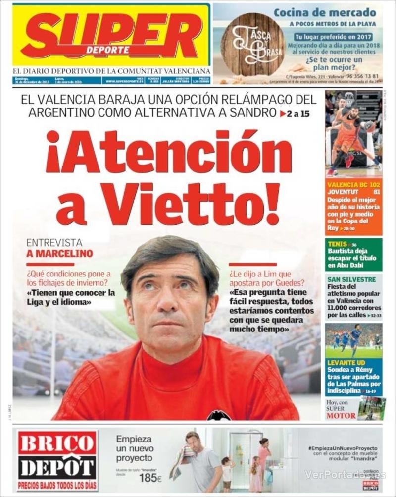 Portada L'Esportiu 2017-12-31