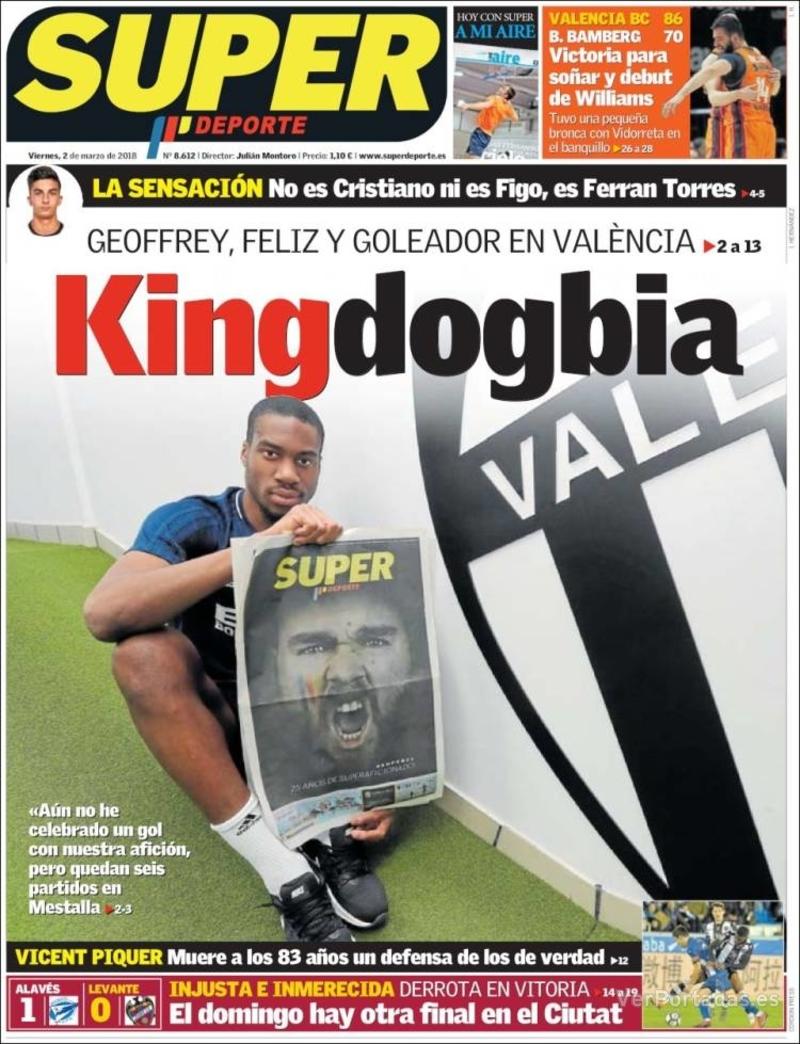 Portada L'Esportiu 2018-03-02