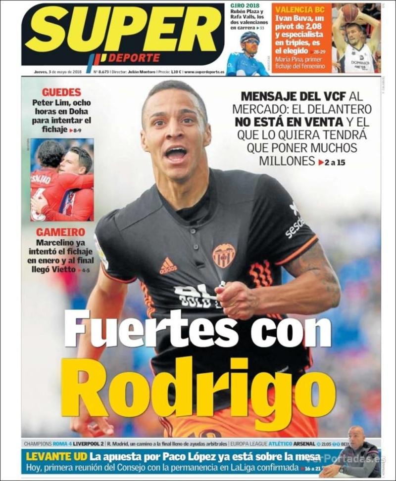 Portada L'Esportiu 2018-05-03