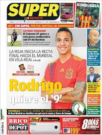 Portada Superdeporte 2018-06-03